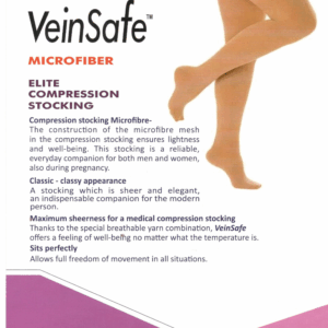 VeinSafe Class I MICROFIBER Elite Compression Stockings