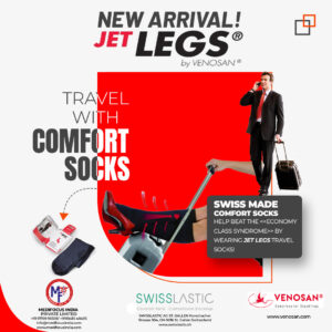 Jet Legs Travel Comfort Socks